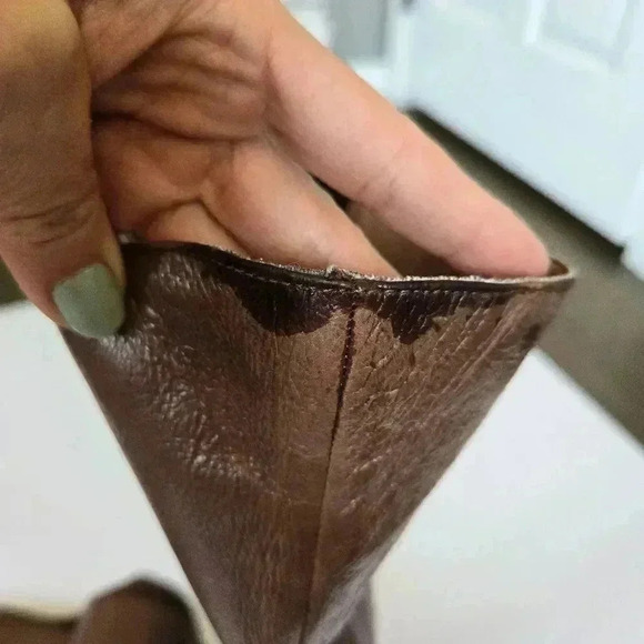 Steve Madden Creation Leather Knee Boots 7.5 - Picture 10 of 10